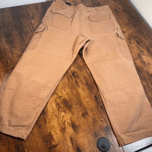 Duluth Trading Co Mens 37X29 Double Knee Ultimate Cargo Work Jeans (READ) - Picture 3 of 6